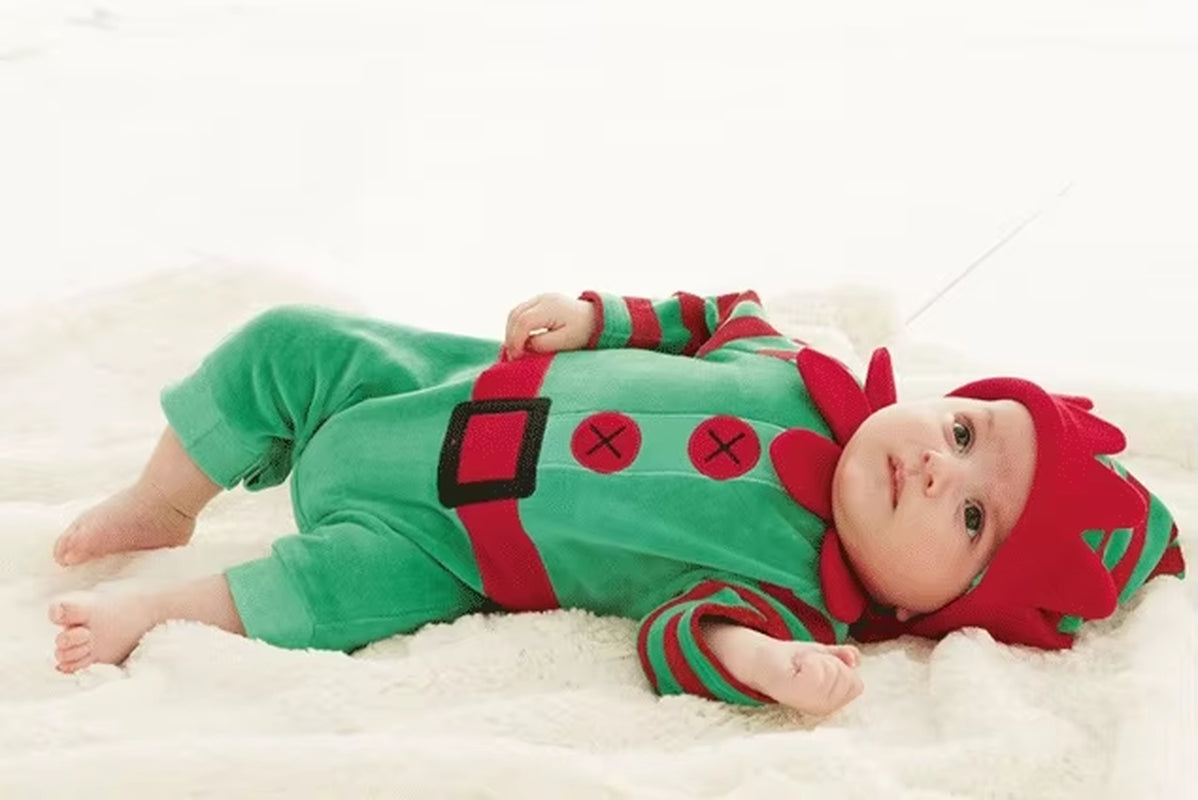 Christmas Baby Rompers Santa Costumes Baby Clothing Sets Overall Baby Boy Clothes Jumpsuit Roupa De Bebe Roupas Para Bebe Menino