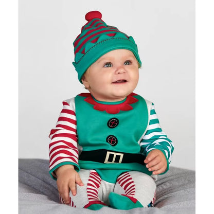 Christmas Baby Rompers Santa Costumes Baby Clothing Sets Overall Baby Boy Clothes Jumpsuit Roupa De Bebe Roupas Para Bebe Menino